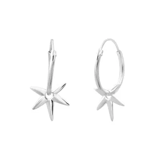 【CLIO BLUE】好運星光純銀耳環 年終慶  925純銀 小魚情人魚 雙魚(法國巴黎品牌/925純銀)