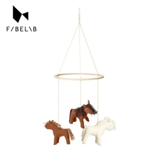 【Fabelab】嬰兒床吊飾 小馬兒(安撫玩具 吊掛玩具)