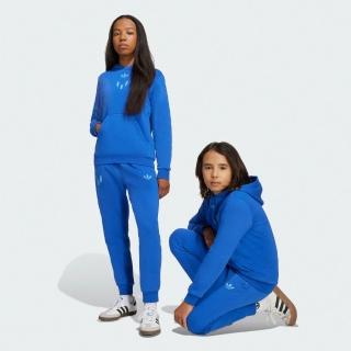 【adidas 愛迪達】MESSI 運動長褲 童裝 JY9553