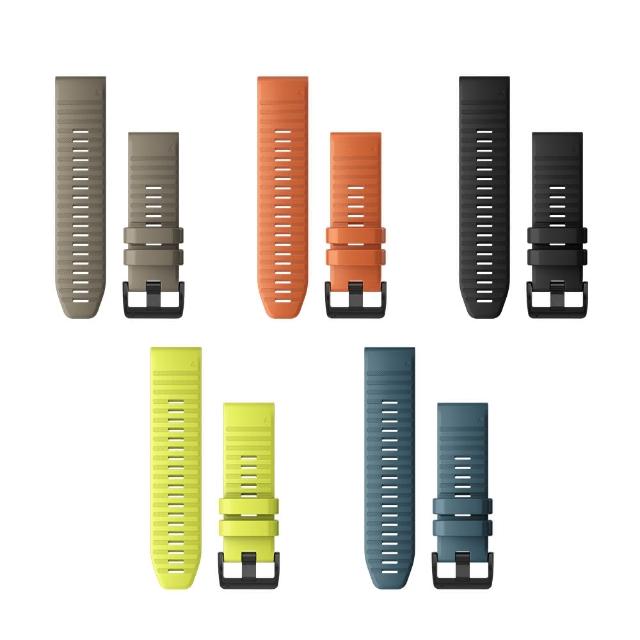 【GARMIN】QUICKFIT 26mm 矽膠錶帶