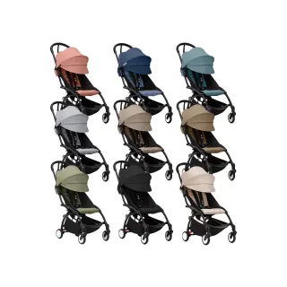 【STOKKE 官方授權】YOYO3 6+推車組合-含車架(多款可選)