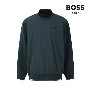 【BOSS GOLF】DOWN MIX SHIRT 男士 羽絨高領長袖上衣 綠色(BS24FWM311345)