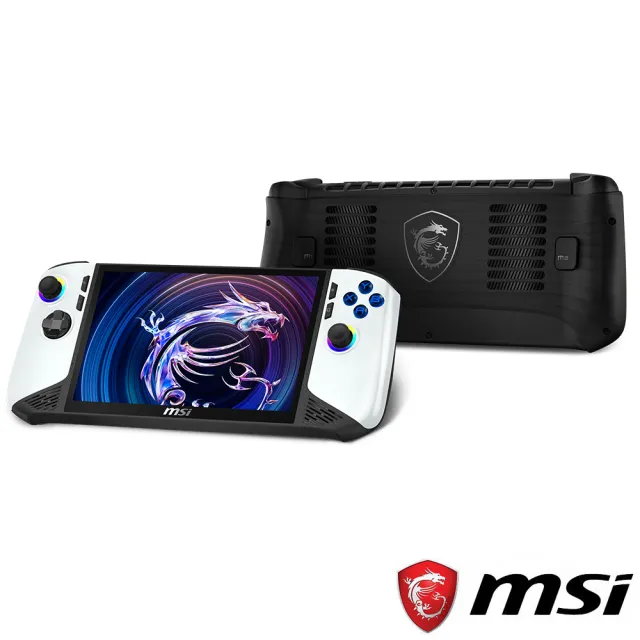 珍珠白升規限定版【MSI 微星】Claw 8 AI+ 電競遊戲掌機(Ultra 7 258V/32G/2T PCIe SSD/W11/A2VM-087TW)