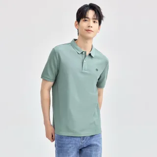 【GIORDANO 佐丹奴】網路獨家款 男裝涼感冰氧酷刺繡POLO(多色任選)