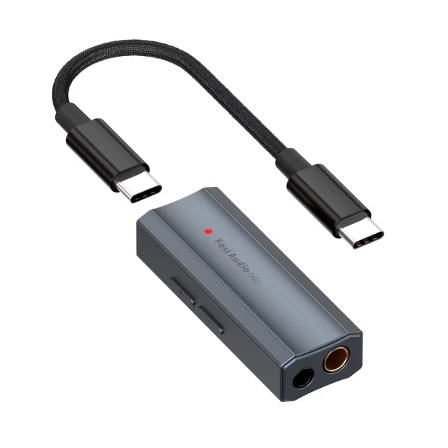 【Fosi Audio】DS2 隨身型耳擴 小尾巴 3.5 mm/4.4 mm(公司貨保證)