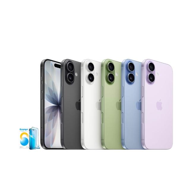 【Apple】iPhone 17(256G/6.3吋)(Simmpo抗藍光保貼+鏡頭保貼組)
