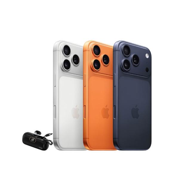 【Apple】iPhone 17 Pro(512G/6.3吋)(20W口袋快充行電組)