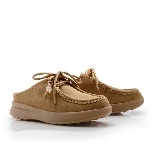 【Keeley Ann】麂皮復古穆勒休閒鞋(棕色584973125)