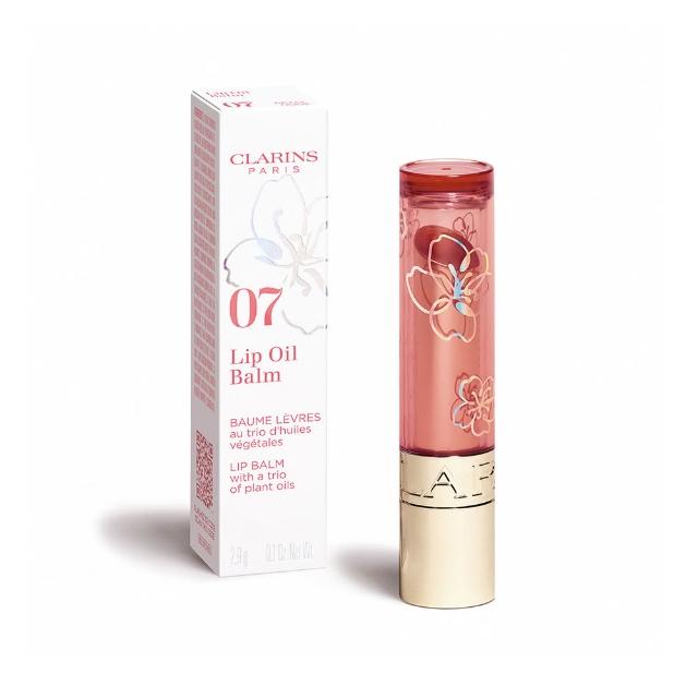 【CLARINS 克蘭詩】彈潤植萃固態美唇油2.9g(仙境粉櫻限定版#07夢幻裸櫻)