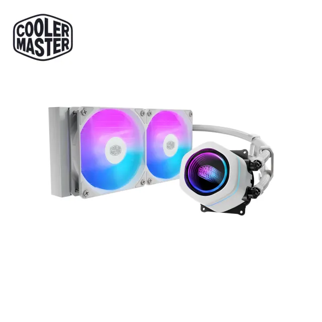 【Cooler Master 酷碼】ML 240 Core Nex ARGB 白色版 水冷散熱器