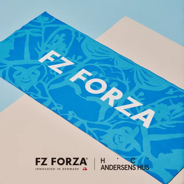 【FZ FORZA】安徒生博物館聯名運動毛巾(FZ_TW504HCA F 晨曦藍)