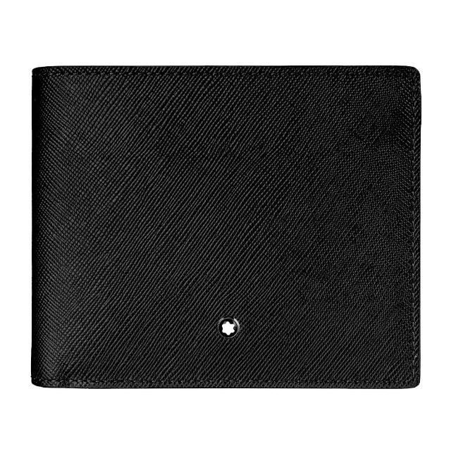 【MONTBLANC 萬寶龍】匠心系列 8 卡牛皮短夾 130317(限 量 促 銷)