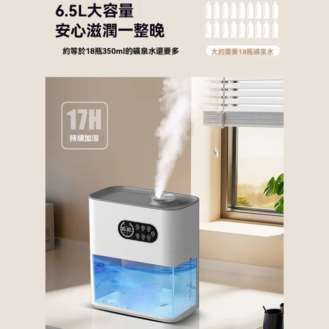 Loha 樂活家 恆濕/加熱/UV殺菌(110V大霧量 加濕器 香薰機 水氧機 水霧機 噴霧機 桌上型加濕器)