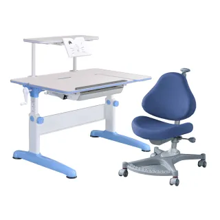 【SingBee 欣美】寬105cm 兒童桌椅組SBS-602&610+139椅(書桌椅 兒童桌椅 兒童書桌椅 升降桌)