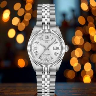 【TISSOT 天梭】T156.208.11.033.00 Ballade COSC 天文台認證機械女錶-30mm 開學禮 推薦(T1562081103300)