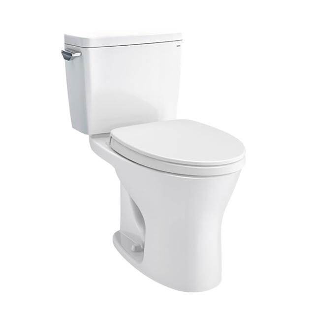 【TOTO】原廠公司貨-龍捲上旋式馬桶CW735TW分離式馬桶 水龍捲沖水馬桶(馬桶含水箱+緩降便座TC400CVK-1)