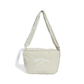 【adidas 愛迪達】肩揹包 X-Body L Shoulder Bag 米白 側背 斜背 愛迪達(JD5447)