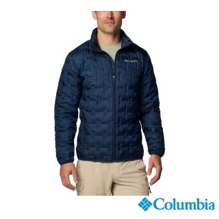 【Columbia 哥倫比亞】男款-保暖防潑羽絨外套-Delta Ridge™-深藍(UWE84120NY/JF)