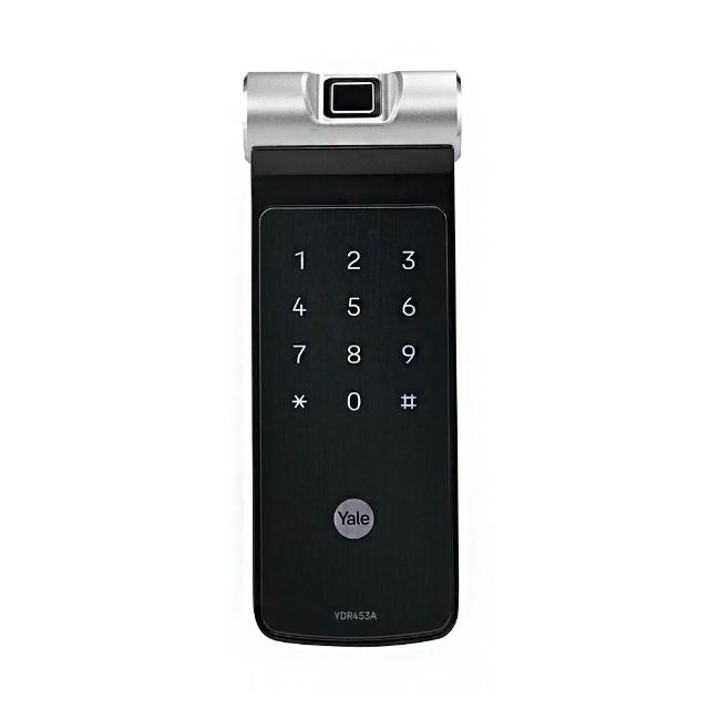 【Yale 耶魯】YDR453A 三合一 指紋│密碼│手機APP解鎖 智能輔助鎖(附基本安裝)