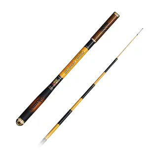 【OKUMA】口袋怪獸Pocket Monster MINI 94H 4/5/6/7尺 四段定位蝦竿(極短收納絕佳的機動便利性)