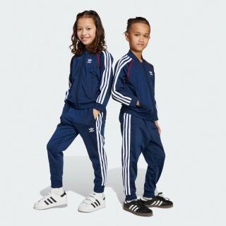 【adidas 愛迪達】ADICOLOR SST 運動套裝 外套/長褲 童裝 - Originals JY1143