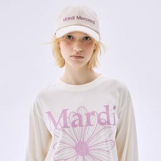 【MARDI MERCREDI】印花長袖 奶油色 經典小雛菊 薰衣草紫花 TSHIRT LONG SLEEVE FLOWERMARDI