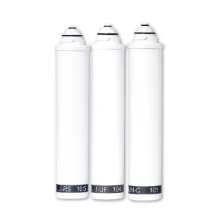 【BWT 德國倍世】SLIM 3 三道式羽纖櫥下式淨水器濾芯組(SLIM-RS 、SLIM-C、SLIM-UF)