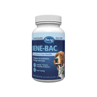 【PetAg 貝克】益菌多多粉 127g - 榮獲7大最佳益生菌(貓咪益生菌/狗狗益生菌/添加後生元)