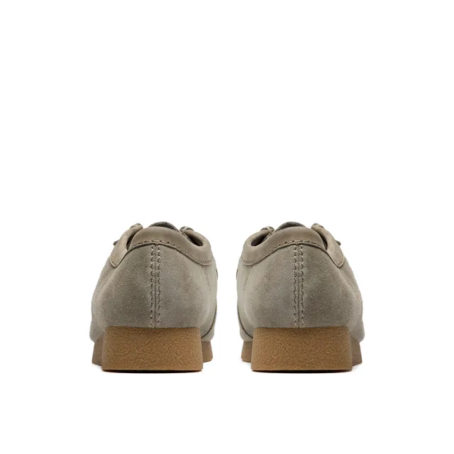 【Clarks】男鞋 Wallabee EVO 原創工藝兩眼孔袋鼠鞋 休閒鞋(CLM83447C)