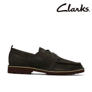 【Clarks】男鞋 Classy Step 輕量馬克船型鞋 休閒鞋 皮鞋(CLM84866C)