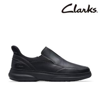 【Clarks】男鞋 Mullan Step 輕量厚底套入便鞋 休閒鞋 健走鞋(CLM84411C)