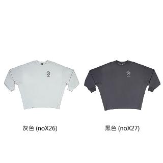 【KANGOL】KANGOL 長袖上衣 寬版圖騰薄T 中性款 65551070
