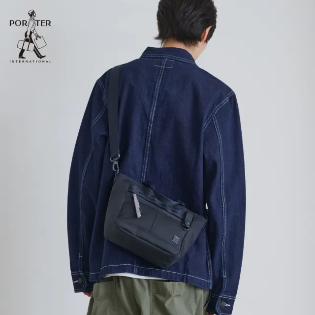 【PORTER INTERNATIONAL】自信經典NEW HEAT手提包-S(深藍)