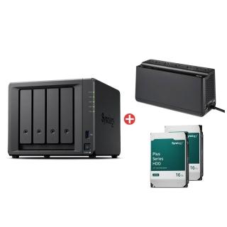 【Synology 群暉科技】UPS組搭16TBx2★DS925+ 4bay NAS 網路儲存伺服器(HAT3310-16TB)