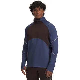 【UNDER ARMOUR】UA 男 Halo Run CW 長袖帽T_6007088-418(綠色)