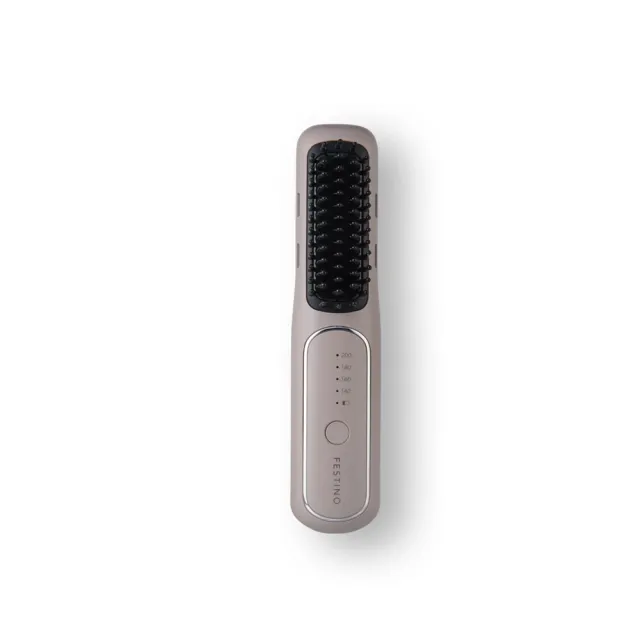 【FESTINO】Styling Heater Brush 負離子電熱直髮造型梳(SMHB-049)
