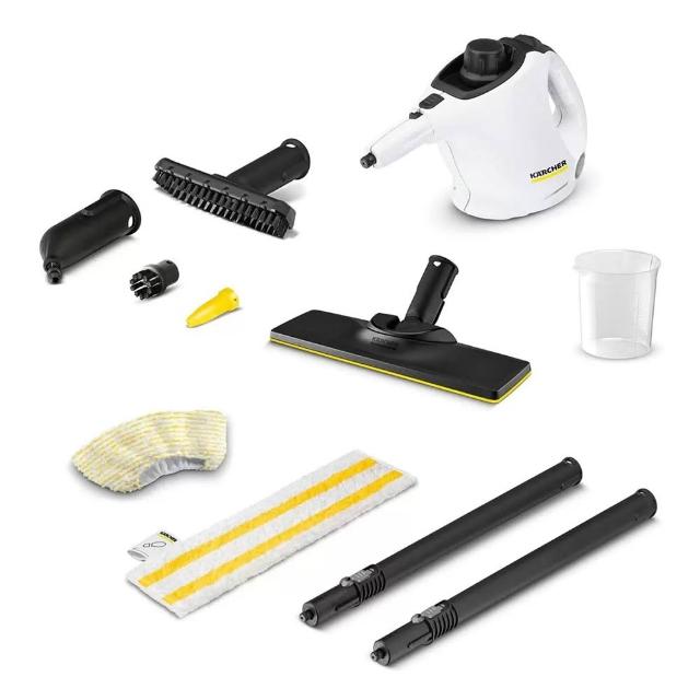 【KARCHER 凱馳】蒸氣清洗機 SC1 EasyFix(汽車、沙發、室內適用)
