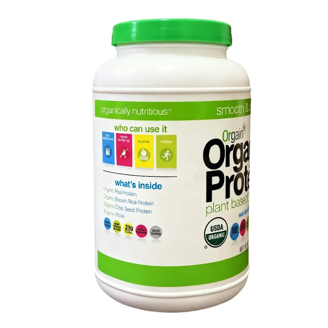 【Star 星】Orgain 有機植物性蛋白粉 香草口味 3.15磅(100%植物性蛋白來源)
