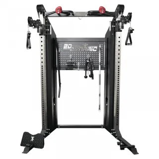 【BODY DYNAMIC 德旺】TO-CFT 商用型小飛鳥訓練機(多角度訓練 自由滑輪 商用等級 地雷管 坐姿划船)