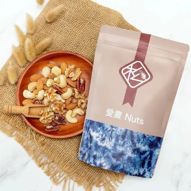 【RealShop】松誠雜糧 愛妻堅果 腰果/杏仁/胡桃/夏威夷果(250gx4包)