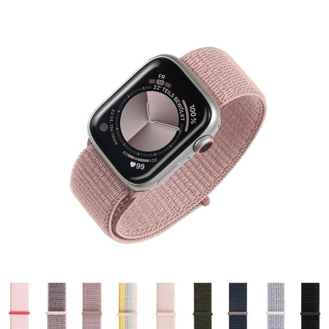 【General】Apple Watch S11/10/9/8/7/6/5/4/3/2/1系列 運動錶帶 舒適透氣(手錶 錶帶)