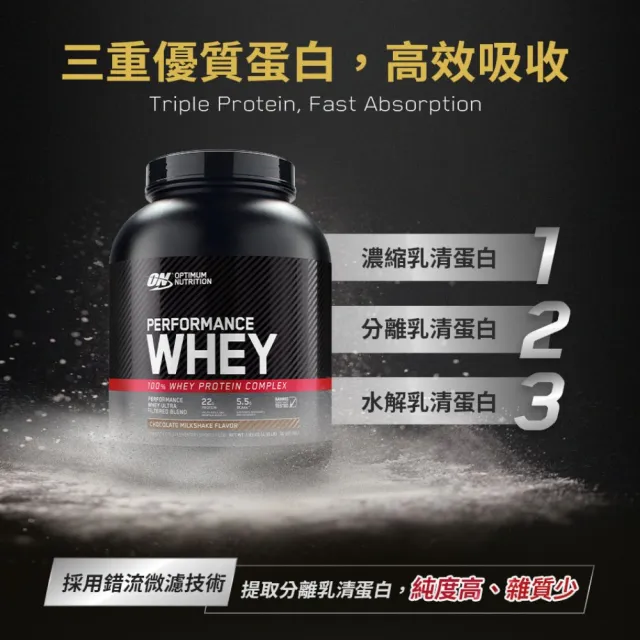【ON 歐恩】高效能乳清蛋白4磅(多口味可選)*2入