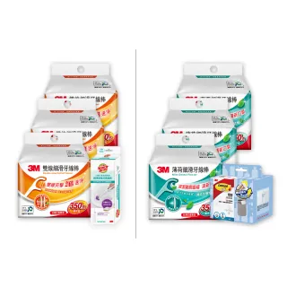 【3M】細滑牙線棒1050支_ECO包裝(雙線1050支/薄荷單線1050支 擇一)