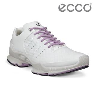 【ecco】BIOM C W 經典健步自然律動休閒鞋 女鞋(白色/薰衣草紫 80043361093)