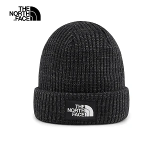 【The North Face 官方旗艦】北面男女款黑色保暖柔軟毛帽｜3FJWJK3