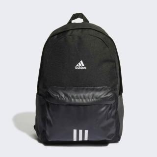 【adidas 愛迪達】Clsc Bos 3s Bp 後背包 雙肩 書包 大容量 運動 休閒 旅行 愛迪達 黑(HG0348)