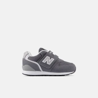 【NEW BALANCE】NB 運動鞋 童鞋 小童 兒童 魔鬼氈 麂皮 浣熊灰銀 IZ996OD3-W楦