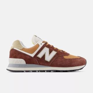 【NEW BALANCE】NB 休閒鞋 男鞋 女鞋 運動鞋 麂皮 焦糖棕白 U574MRR-D楦