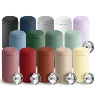 【FELLOW】355ml CARTER 瘦版車用卡特隨行真空保溫杯(陶瓷塗層/隔熱保溫/擋水節流片)