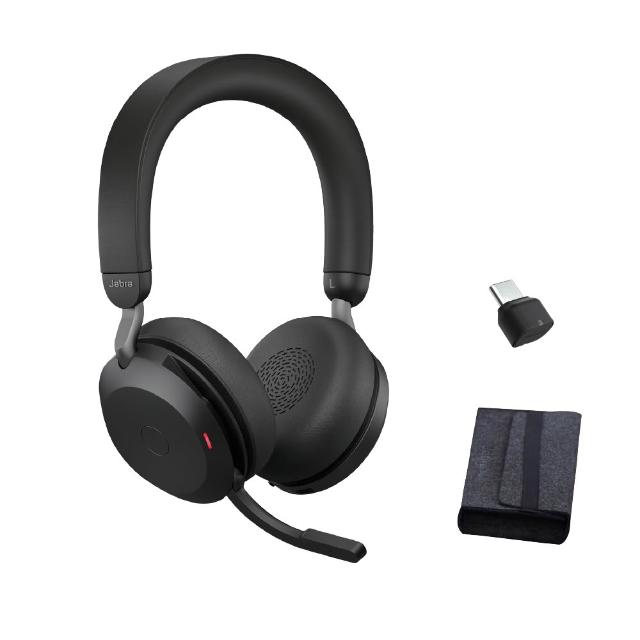 Jabra 捷波朗 Evolve2 75 無線藍芽耳機,專為 UC 語音會議與 Teams 設計的專業電腦耳麥。支援無線藍芽連線,提供清晰通話與舒適佩戴,無線控操作,適合辦公室遠距工作。品牌保固 1 年,型號 Evolve2 75,無線耳機類別。 Jabra捷波朗 Evolve2 75